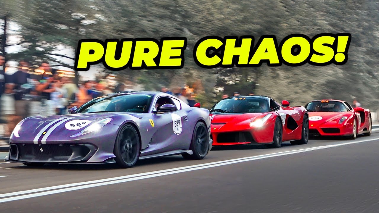 110+ Ferraris Invasion!  -  2024 Ferrari Tribute 1000 Miglia