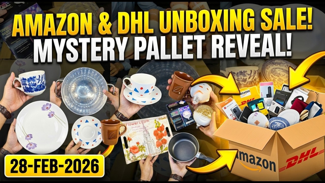 DHL AND AMAZON UNBOXING | BOE.COM.PK