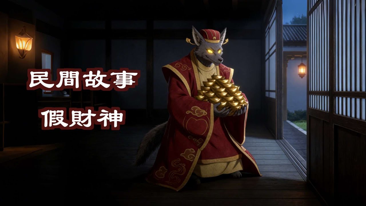 民間故事：假財神 #故事頻道 #奇聞異事 #動漫
