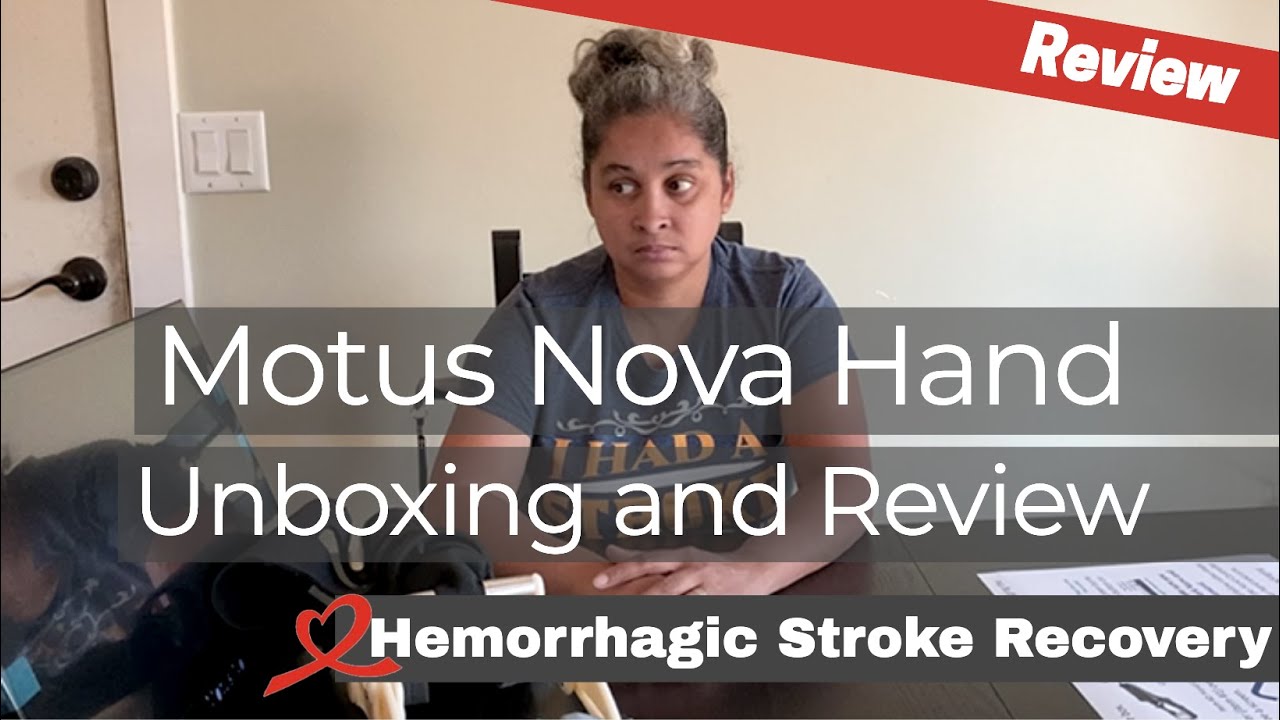 Motus Nova Hand Mentor Unboxing and Review - Hemorrhagic Stroke Recovery