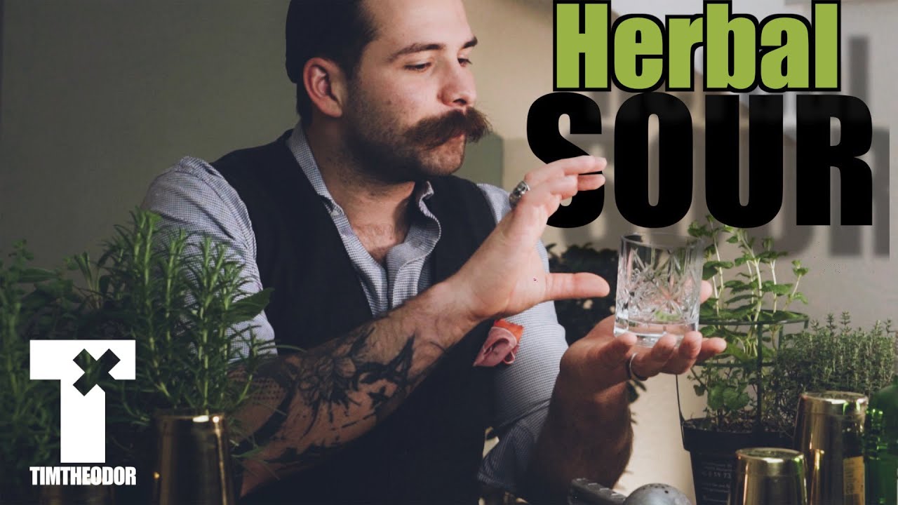 Bester Küchenkräuter-Gin-Cocktail, der immer geht!! - TIMTHEODOR erklärt 🌿