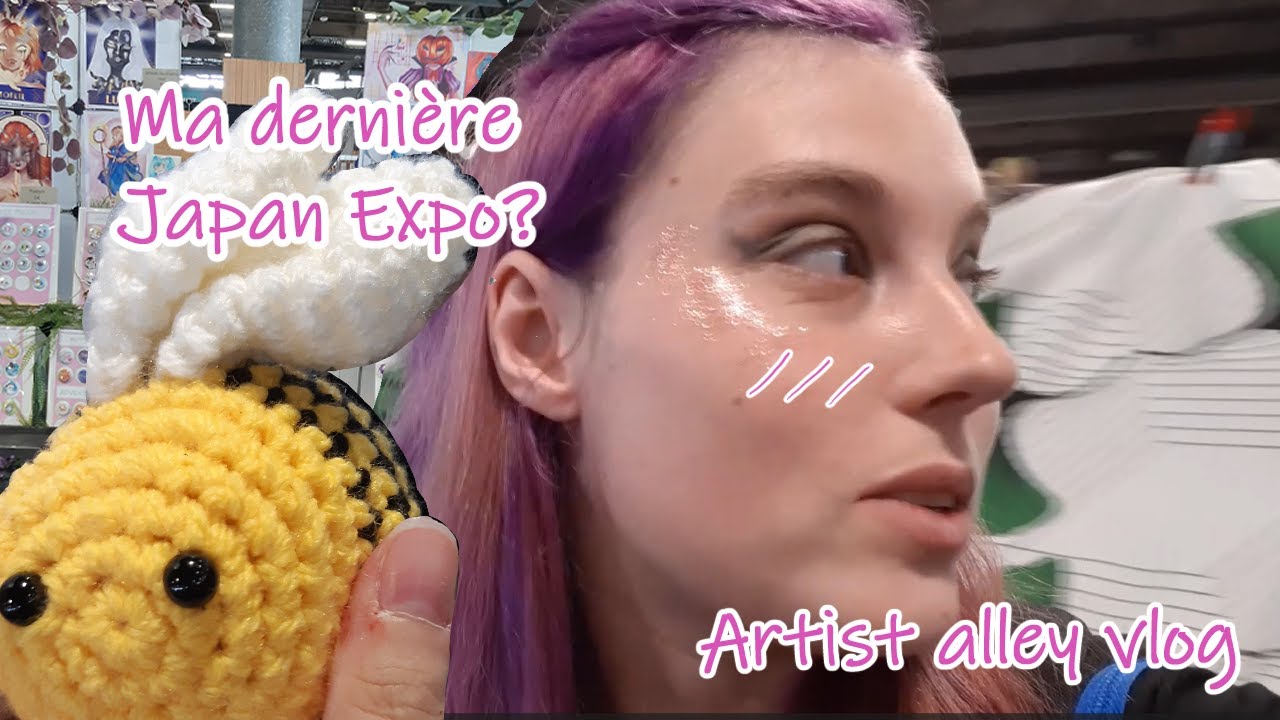 Une petite déception - Artist Alley vlog - Japan Expo 2024