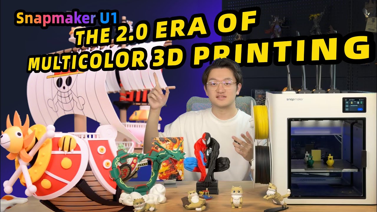 The Next Era of Multi-Color Printing? Full Snapmaker U1 Review & Test