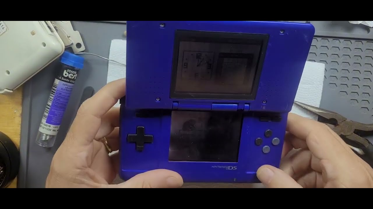 Nintendo DS Fat parecia que foi enfeite de aquário - Parte 2