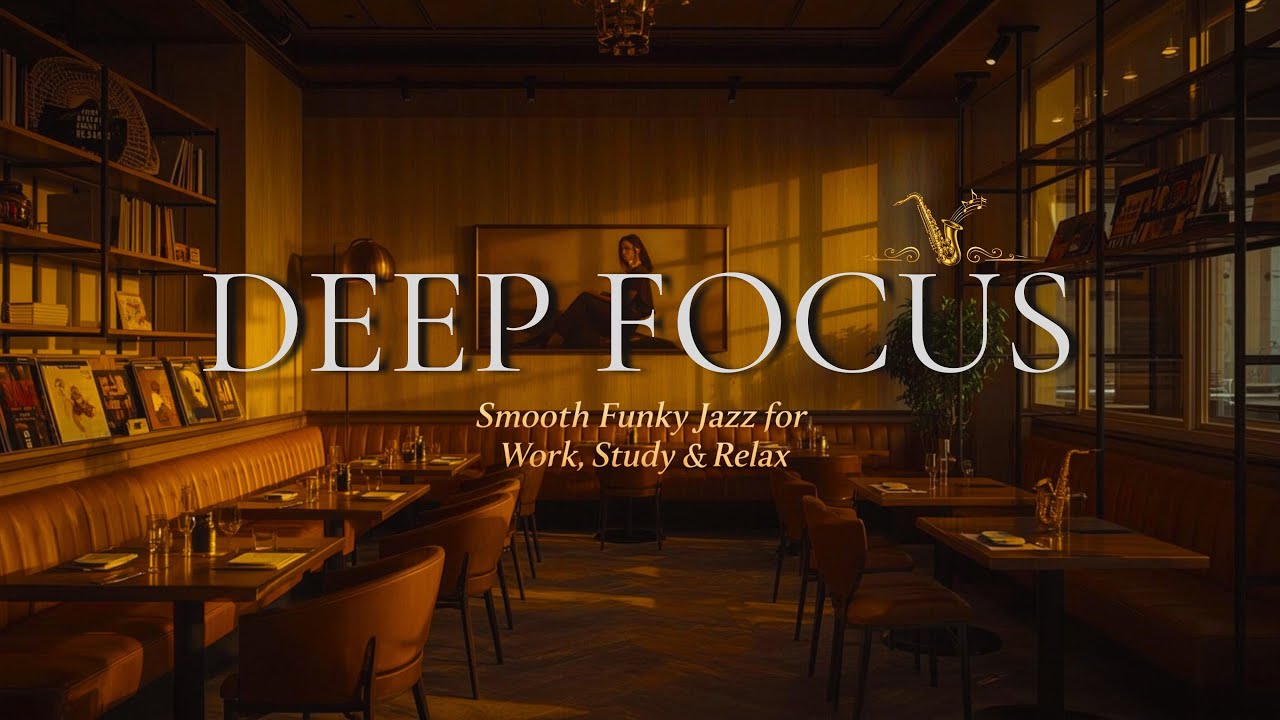 Smooth Funky Jazz Café ☕ Focus & Study Music