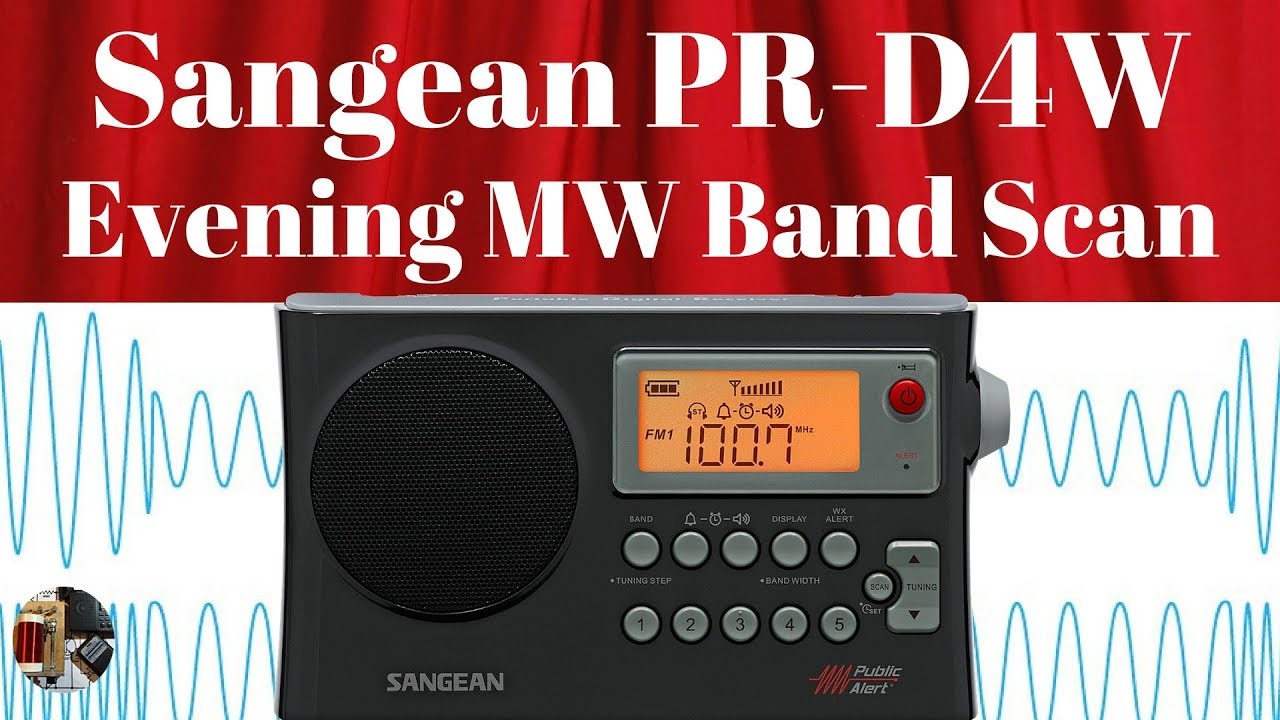 Sangean PR-D4W Evening 