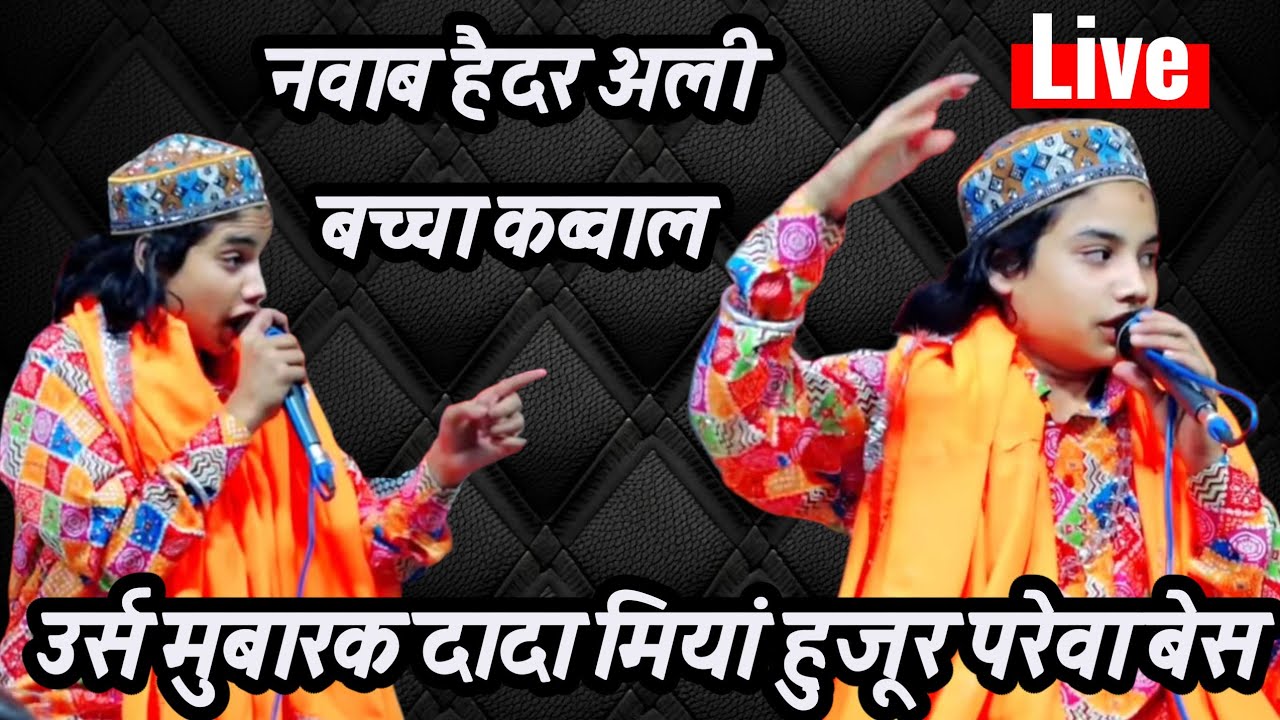 नवाब हैदर अली बच्चा कव्वाल#viral #qawwli 