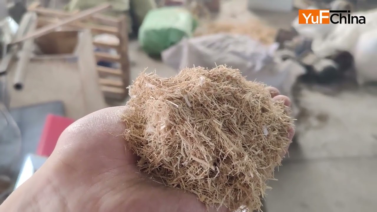 YUFCHINA Rice Straw Pellet Making Machine