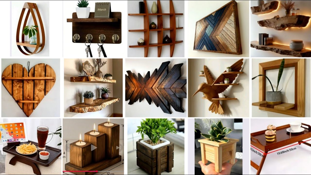 50 Wood Decor Projects You Can Make This Weekend