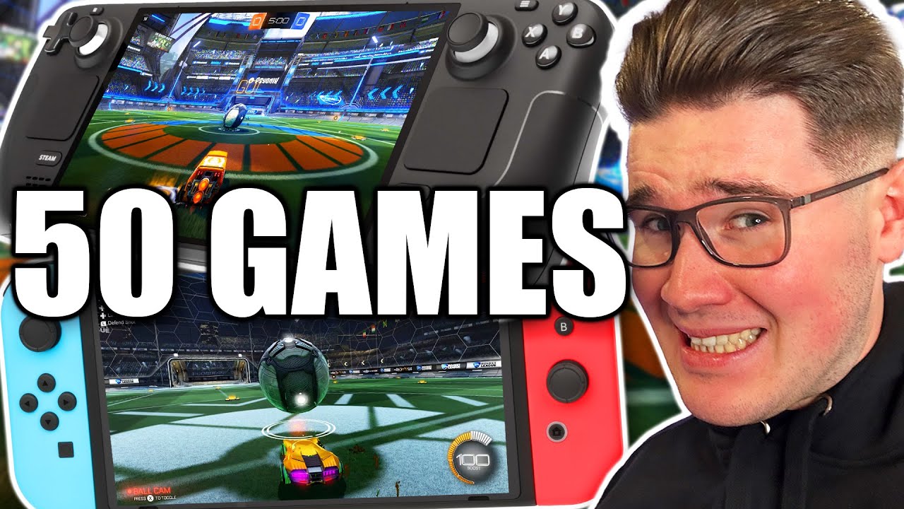 Comparing 50 Games On Nintendo Switch VS Steam Deck