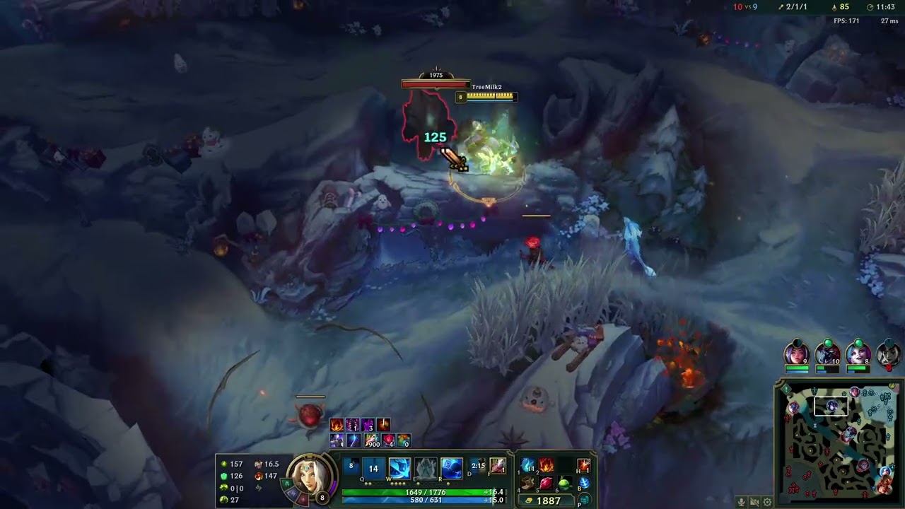 Team Practice Monday 1/5/2026 Cho'gath Mid Game 1