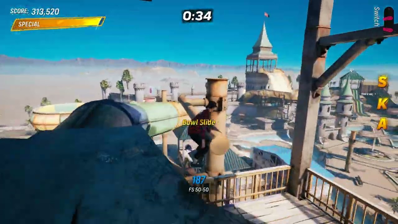 3+4 waterpark speedrun | 57.8