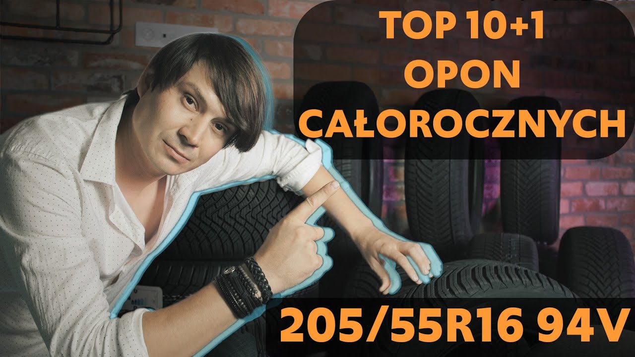 TOP 10 + 1 Opon CAŁOROCZNYCH 205/55/16 | Moto LAB