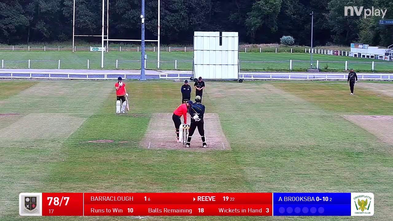 Bradford & Bingley CC Vs Crossflatts CC - Rigg Bash T20 Pool One
