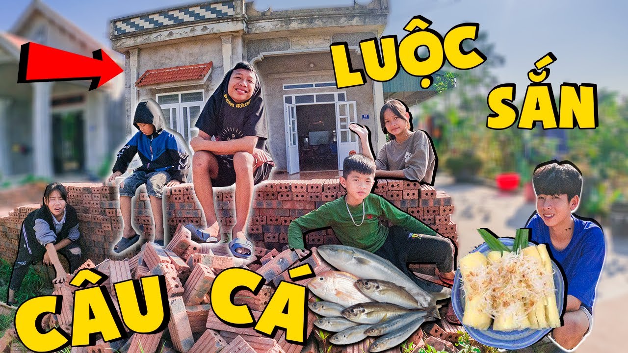 Thái Chuối | 24h Câu Cá & Luộc Sắn Ở Nhà Thành Viên Team Thái Chuối