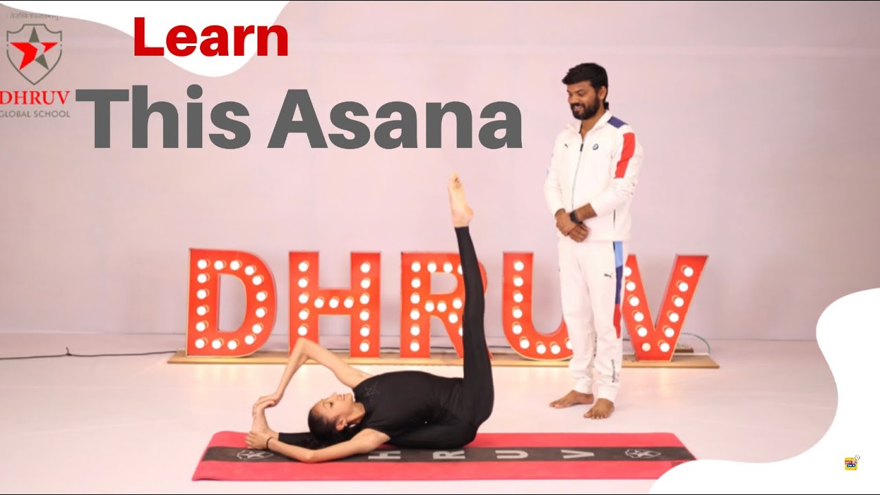 Advanced yoga training/body flexibility/full split/