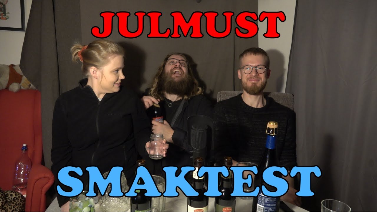 Smaktest: vintermust, bryggmust och julmust