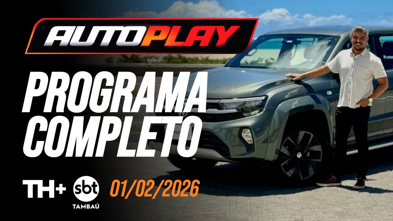 AUTO PLAY - Programa Completo - 01/02/2026 - TH+ SBT | PGM Nº 436 - Amarok V6 e Novo WR-V
