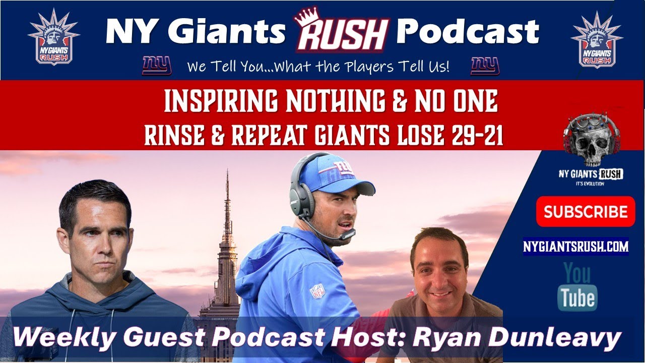 NY Giants Rush(Ep 268) Giants Lose Eight Straight