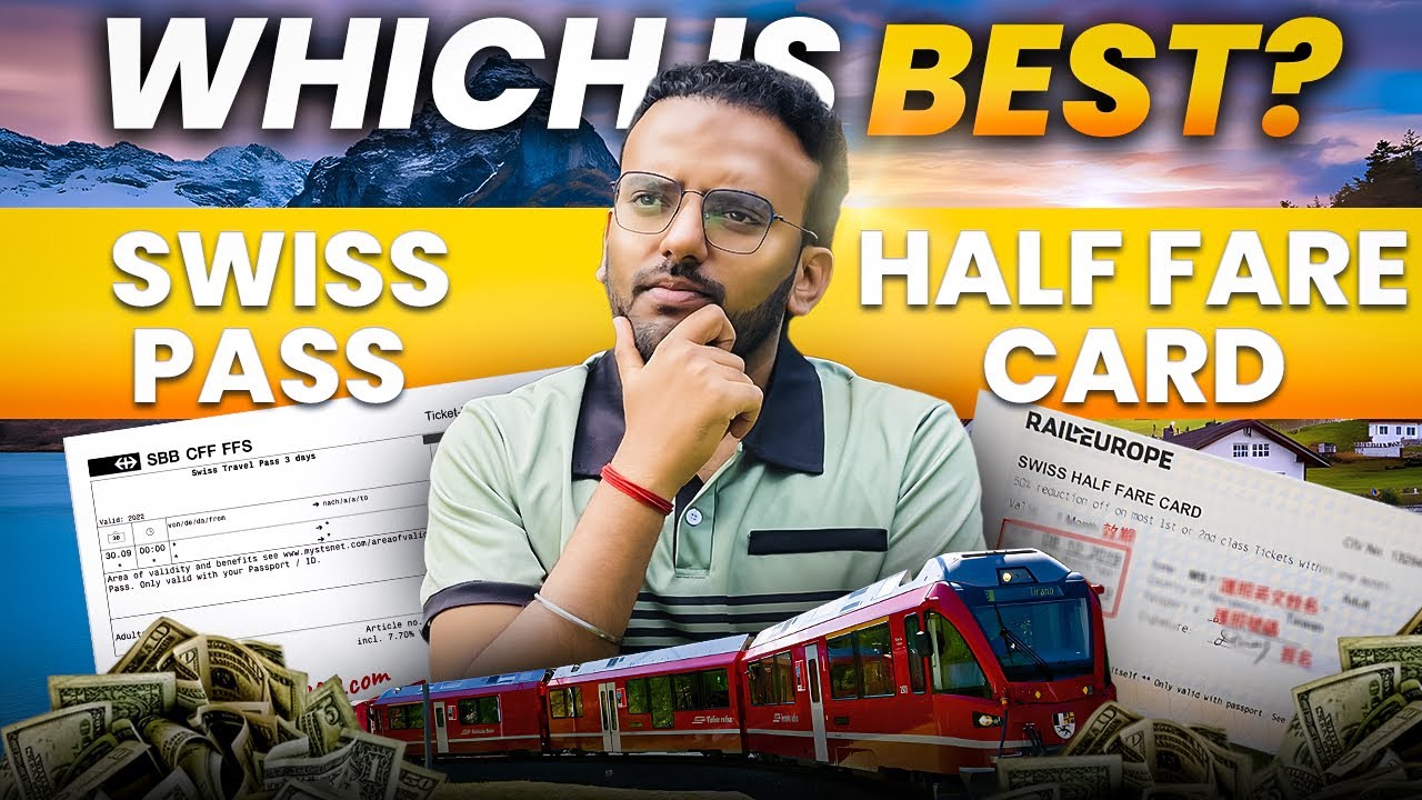 Best travel pass for Switzerland trip? swiss travel pass or Half fare card ?