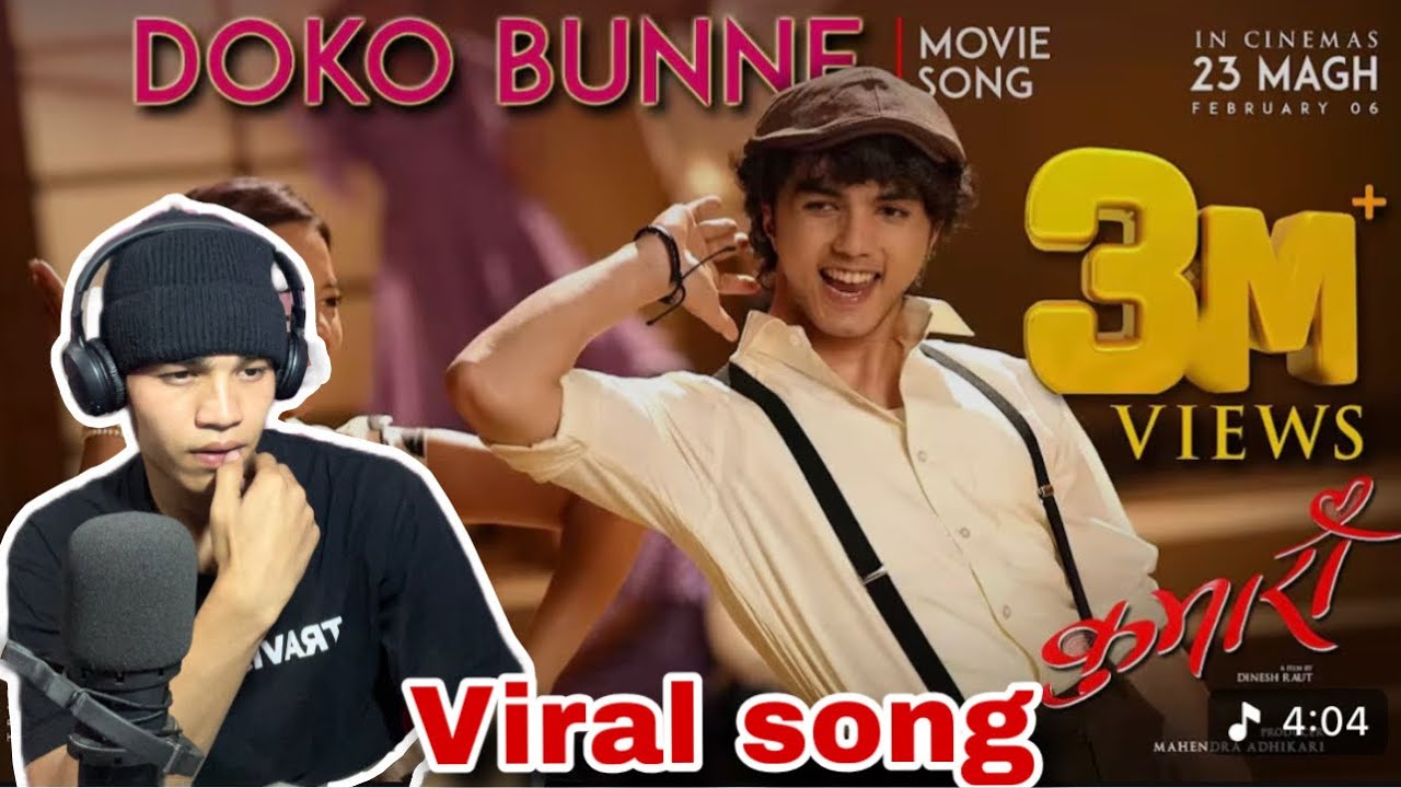 Doko bunne (official song )KUMARI MOVIE -@keharsinglimbu | reaction video |