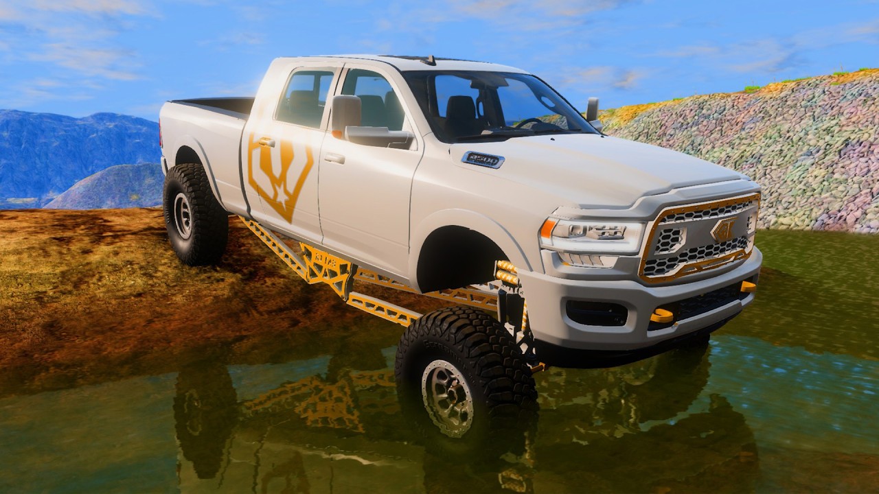 WE BROKE DODGE RAM! BeamNG Drive