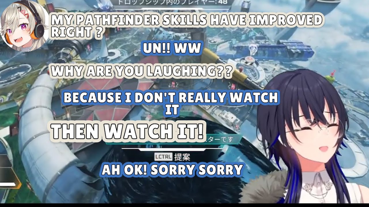 MET GETTING ANGRY AT URUHA WHEN REID IS NOT AROUND  [ICHINOSE URUHA/VSPO]