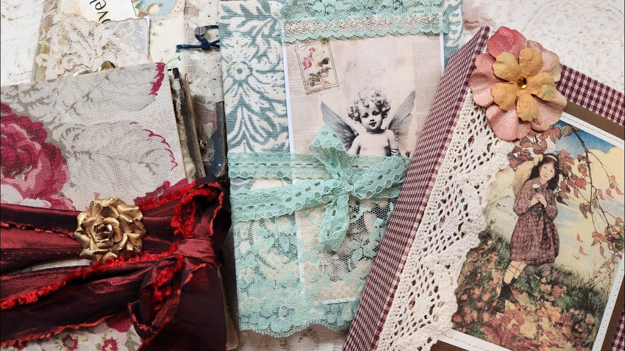 Beatriz and Barbara bring us beautiful junk journals 