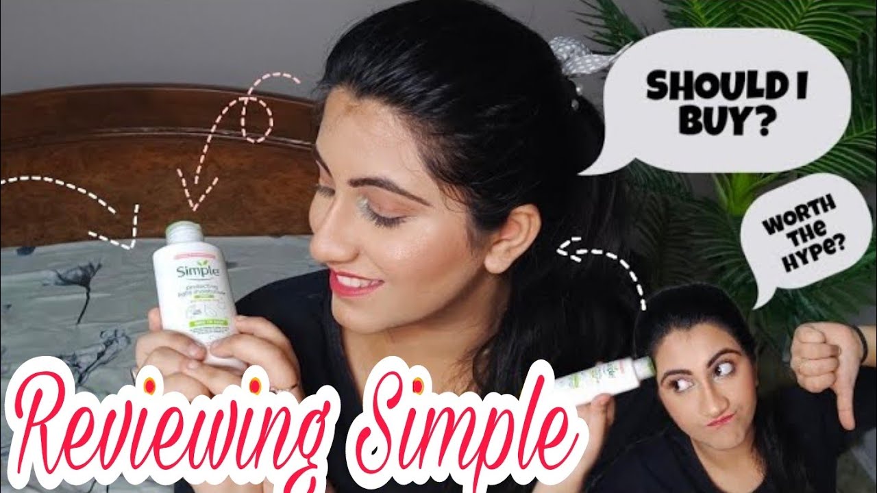 Review of Simple Light Protecting Moisturizer | Affordable Moisturizer | Simple Brand