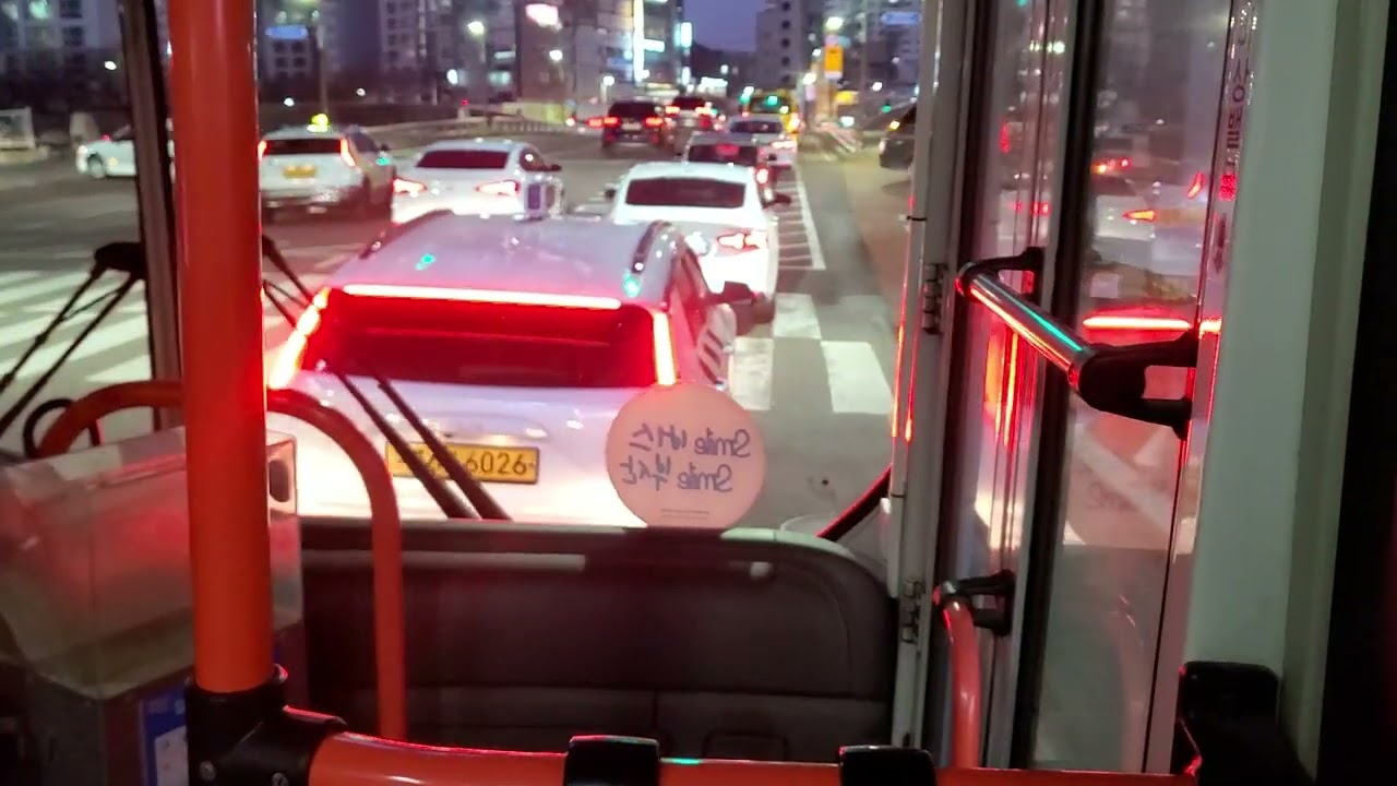 연산8치안센터 🔜 원동IC교차로까지 주행영상( 대진여객 189-1번버스 )