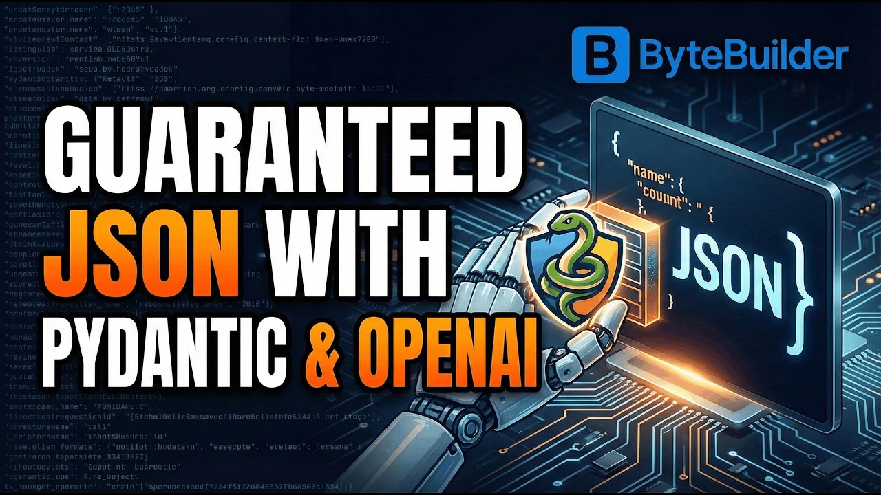 OpenAI Structured Outputs + Pydantic: Type-Safe JSON from Any LLM Call