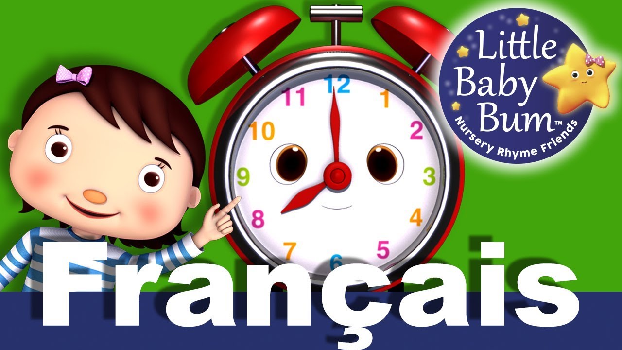 Chanson pour lire l&rsquo;heure - Quelle heure est il ? | Comptines | LittleBabyBum!