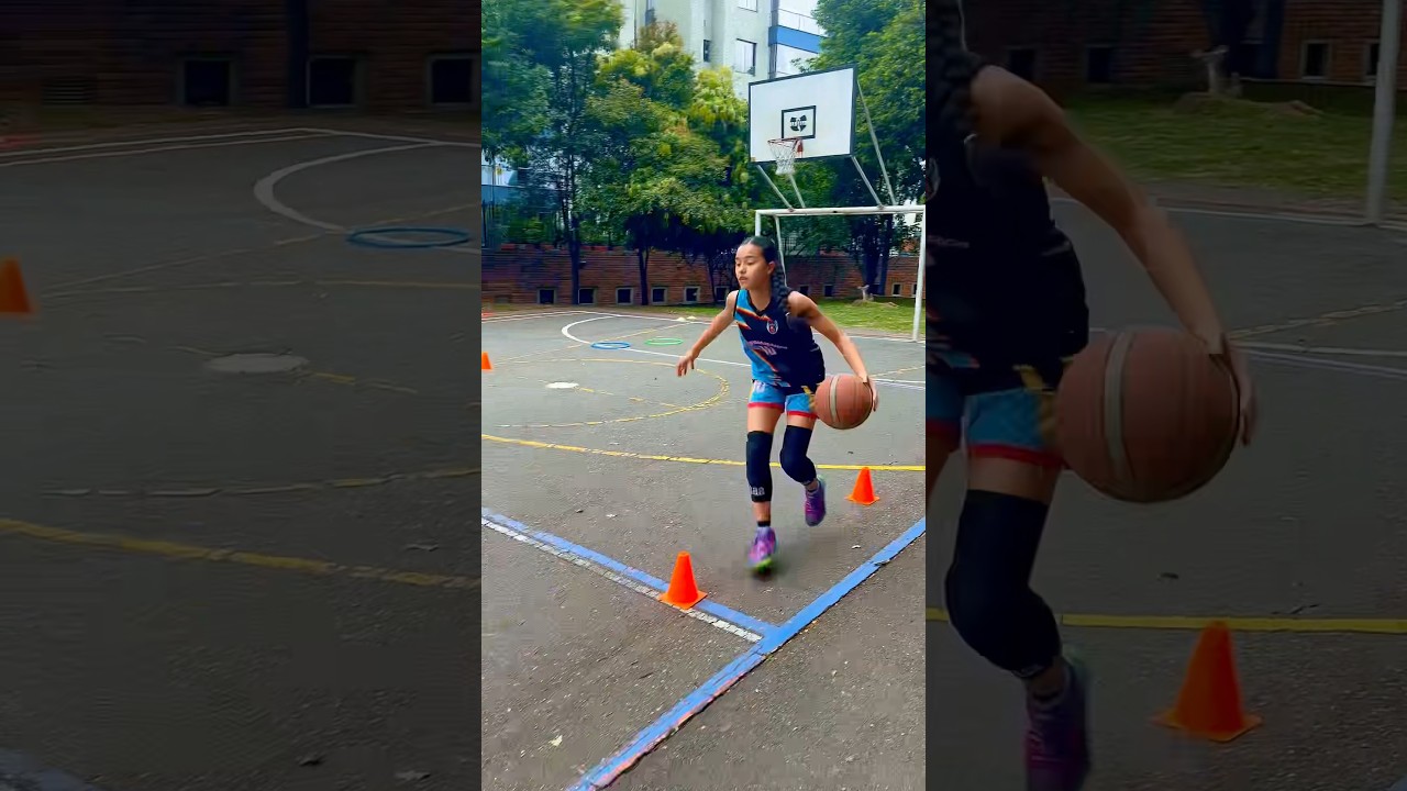 Ejercicios para principiantes 🏀 #basketball #training #baloncesto #entrenamiento #wnba #dribbling