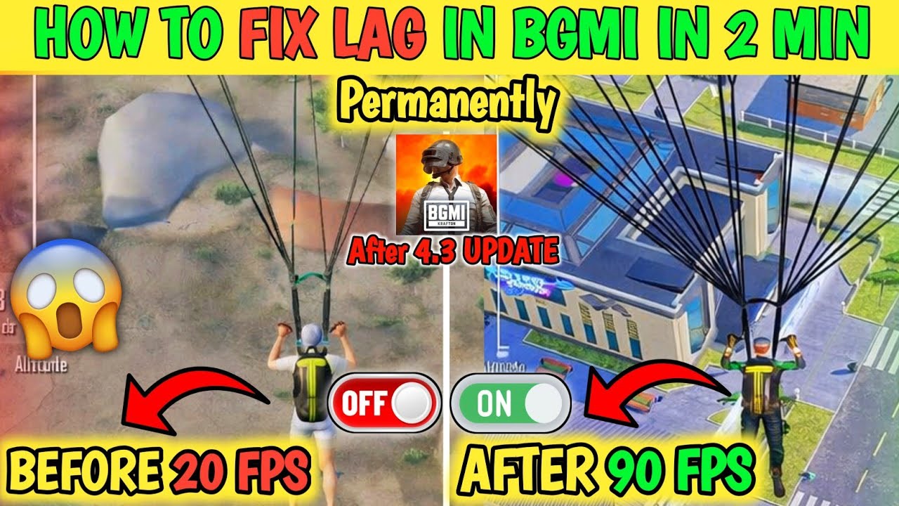🛑 How To Fix Lag In Bgmi 🔥How to Fix Lag After 4.3 Update | Fix Lag In Low End Device | Bgmi Lag Fix