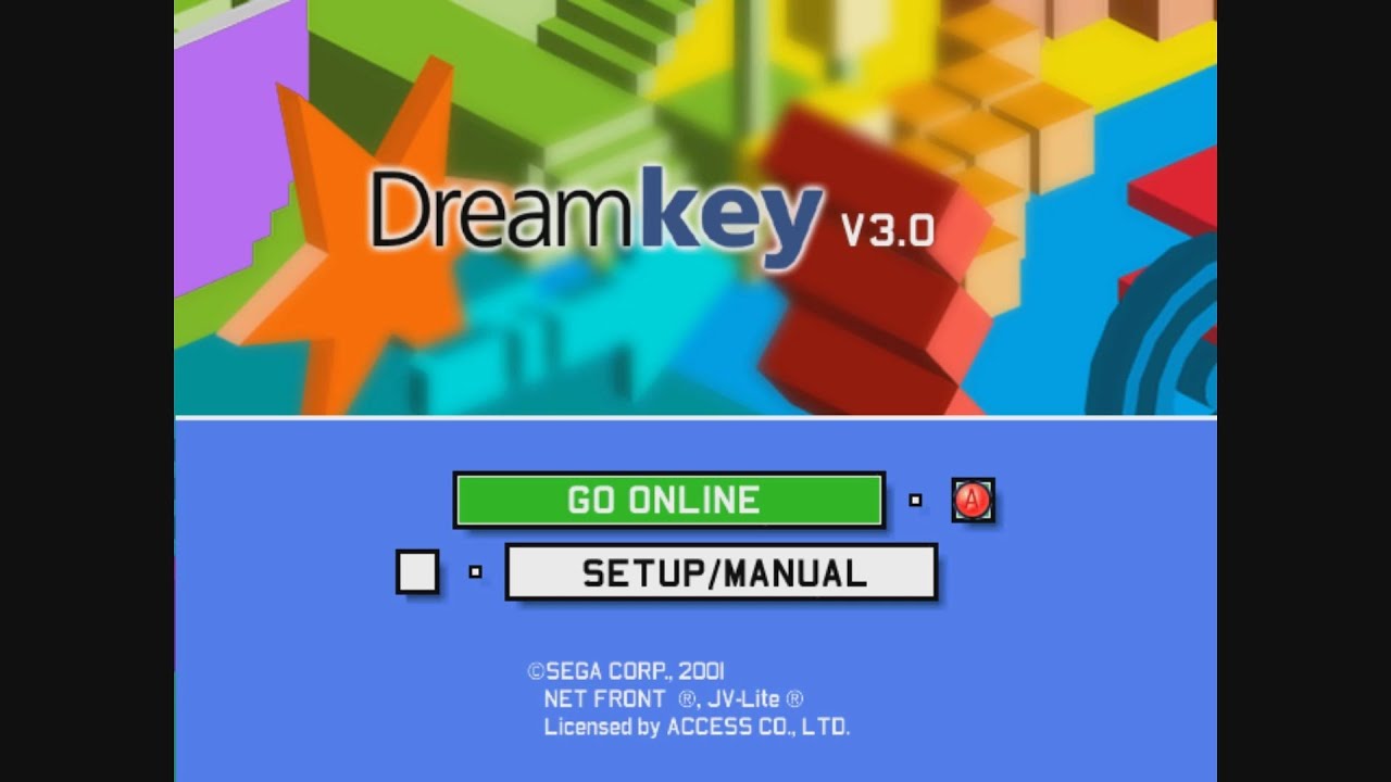 [Dreamcast] Dreamkey v3.0 Internet Connection_Options_File select