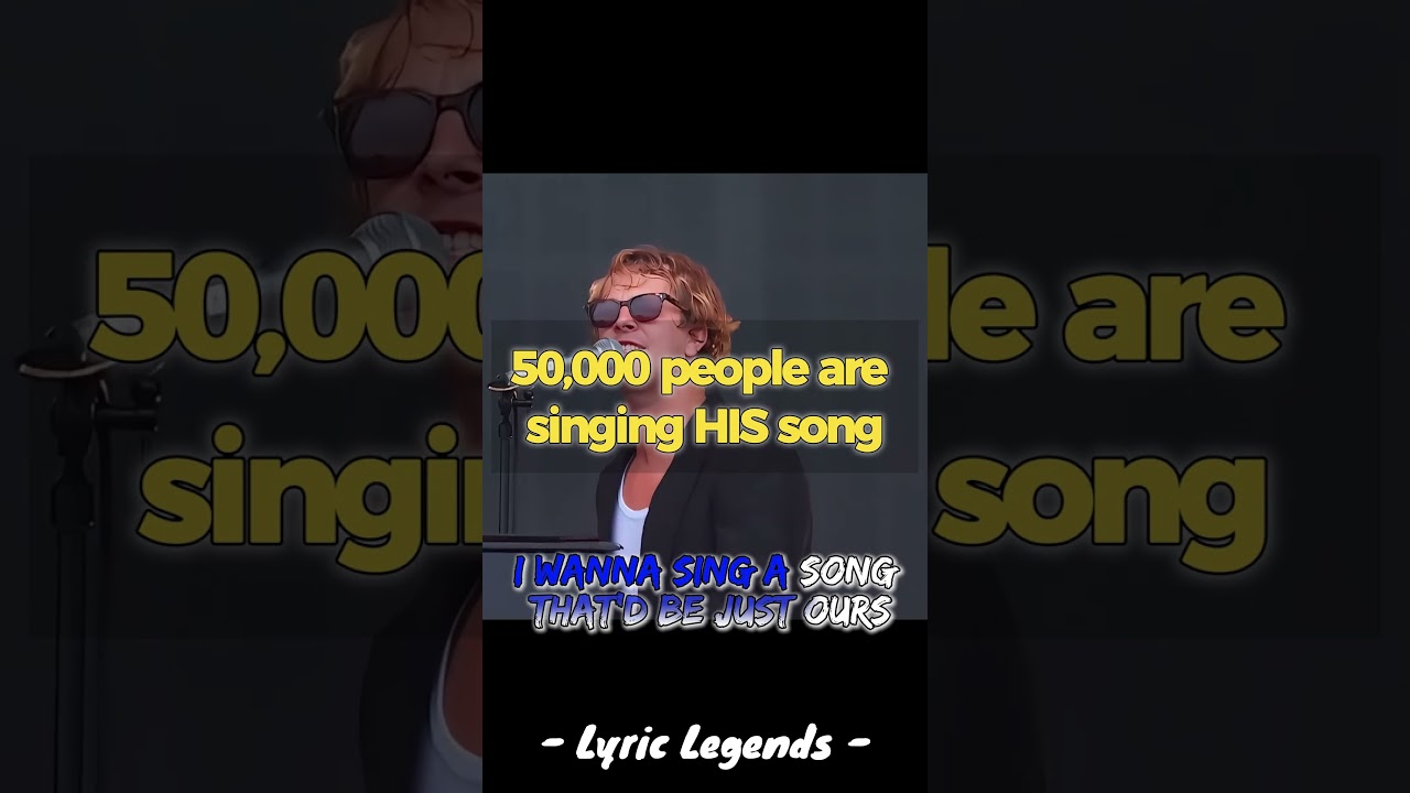 He Realized 50,000 People Knew His Song!
