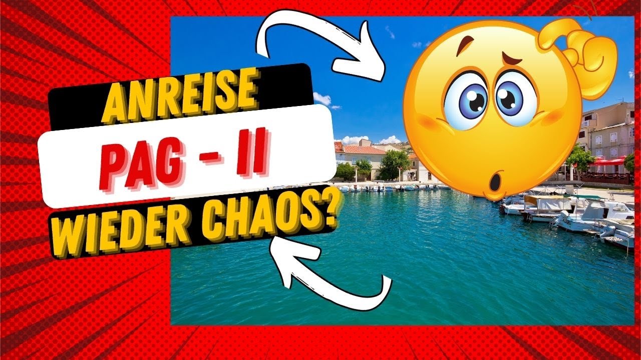 PAG RUFT: Unsere Anreise zum Avalona Aminess Resort - bei uns läuft es nie glatt, Teil 2