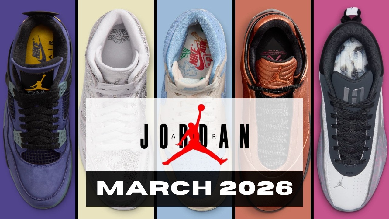 TOP Air Jordan Releasing This March 2026!