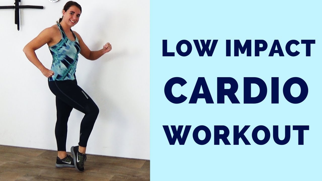 15 Minute Low Impact Cardio Workout at Home – Beginners Cardio Workout – No Equipment