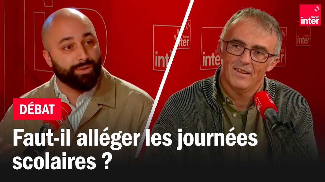 Faut-il alléger les journées scolaires ? - Le débat de la grande matinale