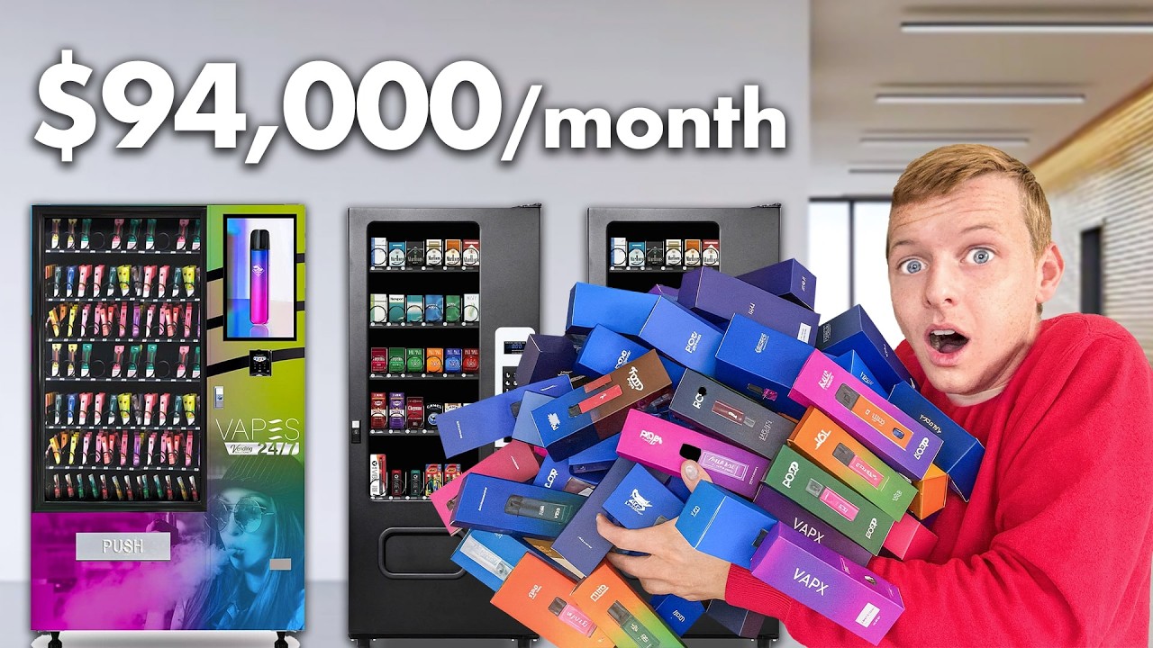 Эти странные торговые автоматы приносят 94 тысячи долларов в месяц