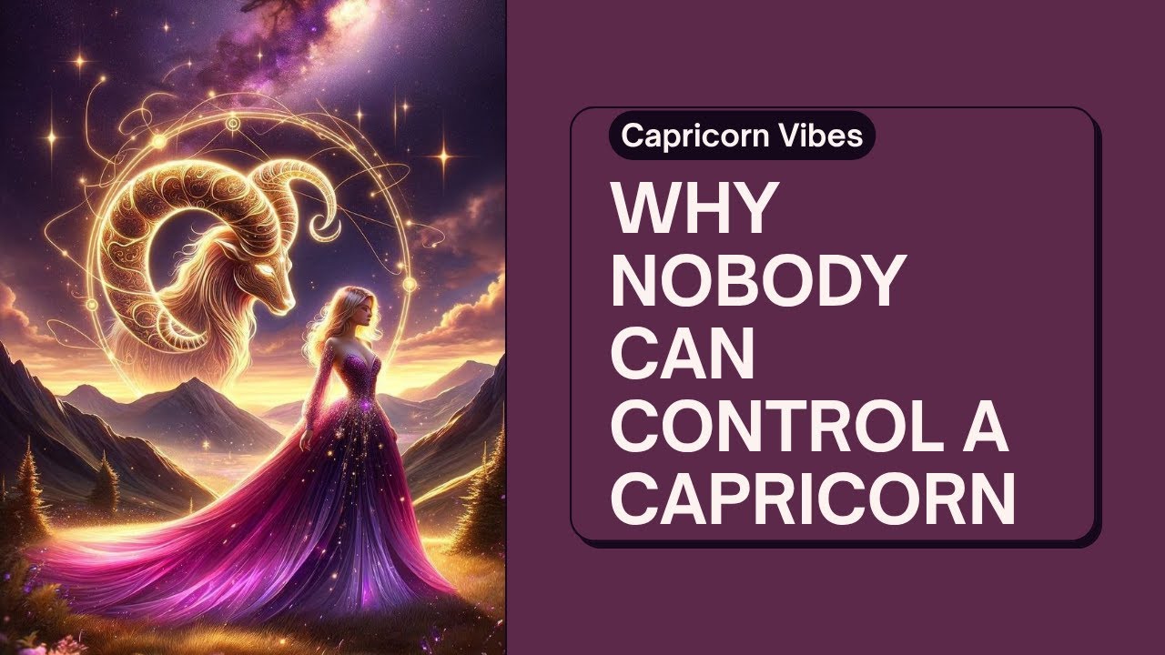 7 REASONS WHY NOBODY CAN CONTROL A CAPRICORN ♑🐐   #ZodiacSigns #Capricorn