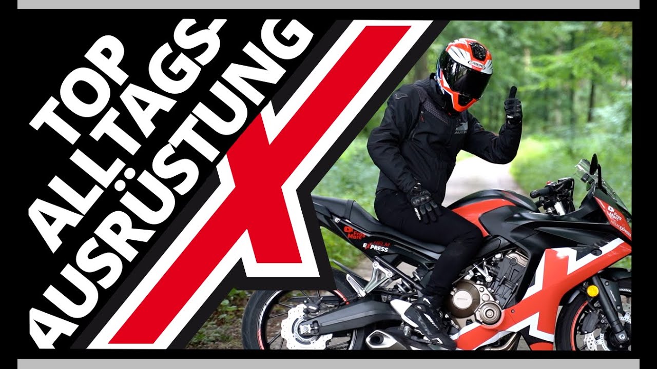 TOP Motorradausr&uuml;stung f&uuml;r den Alltag, die Sicherheit & Bequemlichkeit verbindet ❌ @HelmexpressTV
