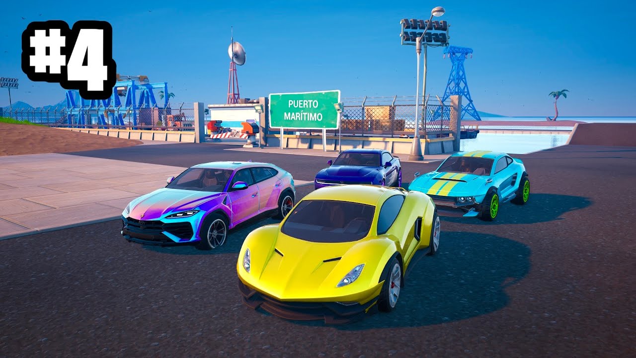 CONSEGUIMOS COCHES SUPER DEPORTIVOS EN FORTNITE 😎🚘