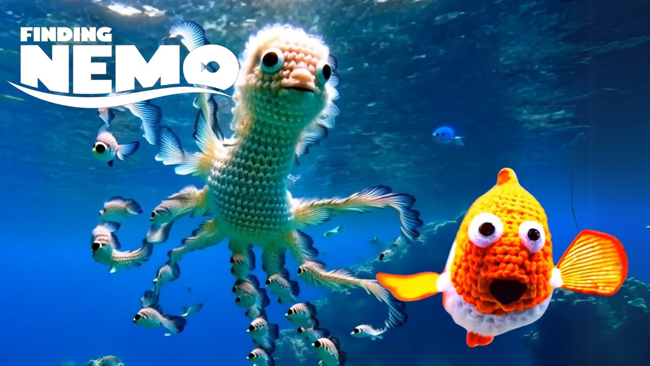 Finding Nemo School of Moonfish as Lobster Scene | Reimagined by AI