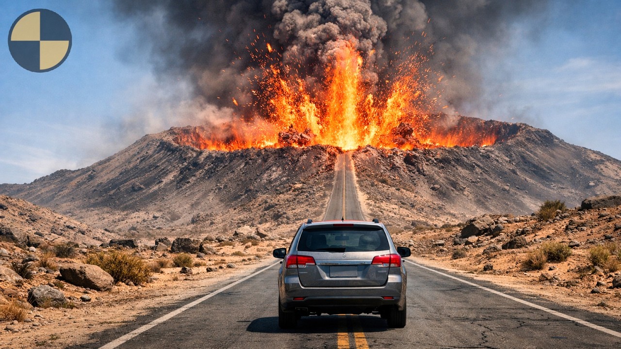 Cars vs Volcano 😱 BeamNG.Drive
