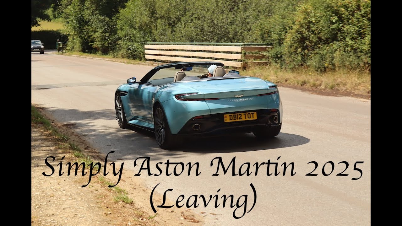 Simply Aston Martin 2025  @Beaulieu National Motor Museum (Leaving)