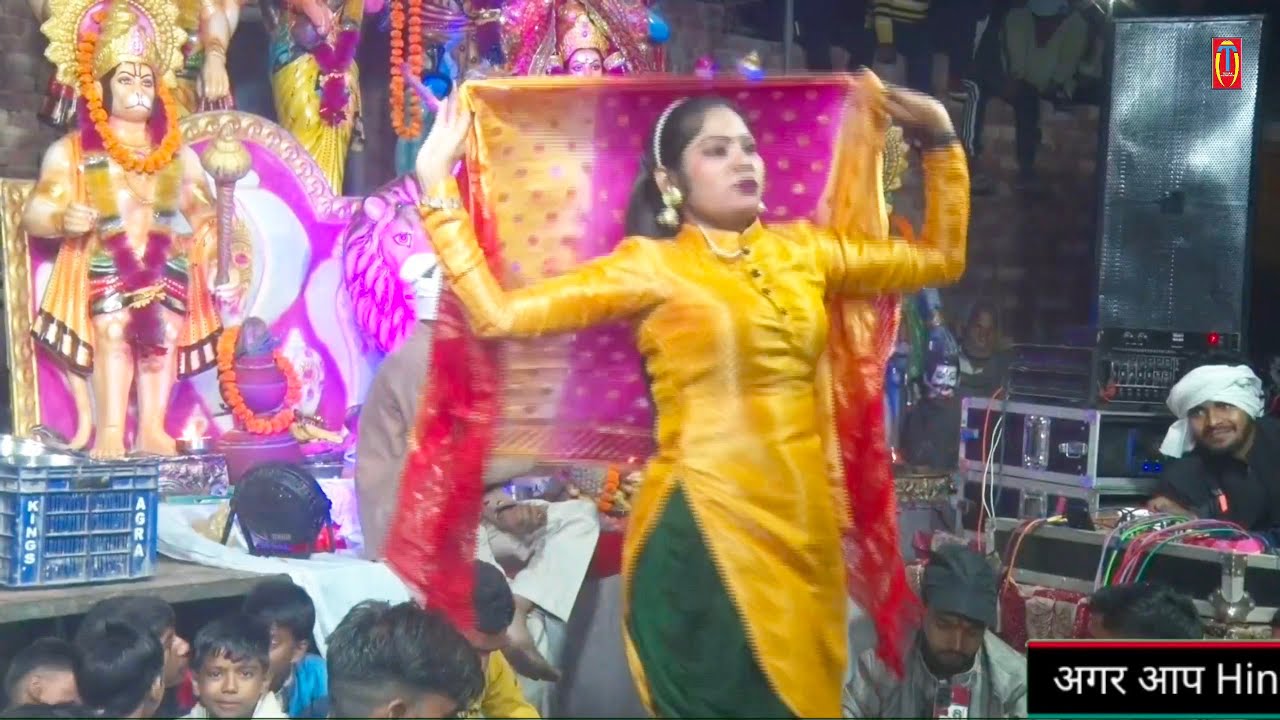 मैया देख तेरे दरबार, मेरा नाचन ने जी करगा ..!! Meenu chanchal !!...( jagran video)