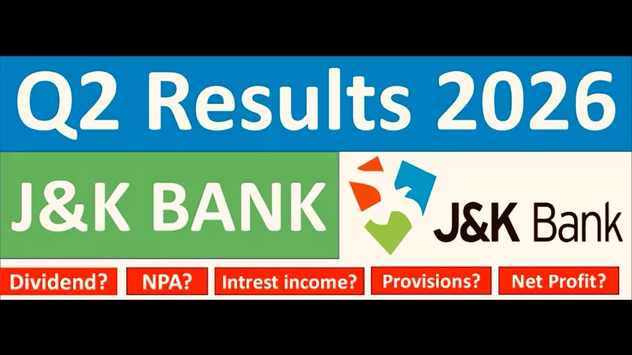 J&K BANK Q2 results 2026 | J&K BANK results today | J&K BANK Share News | J&K BANK Share latest news