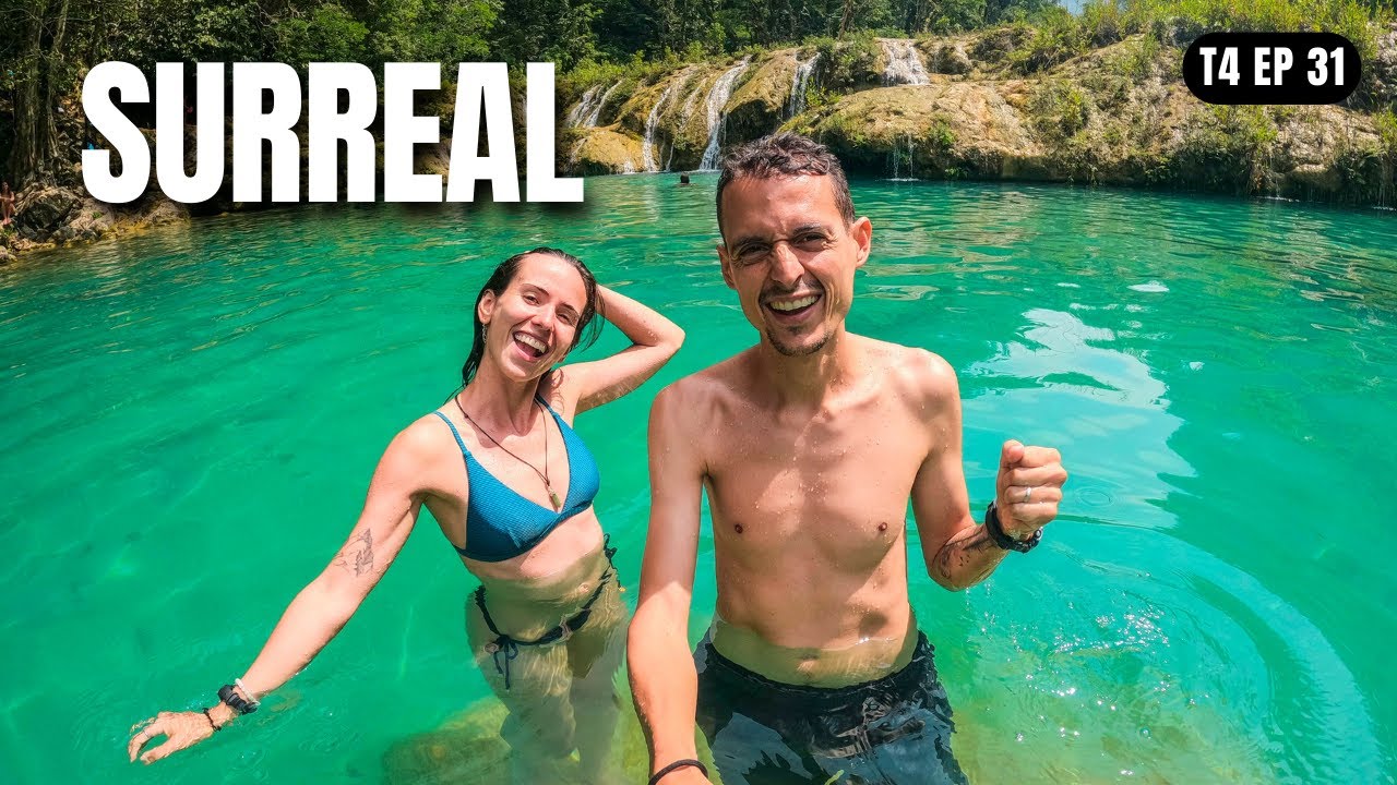 Conhecendo o LUGAR MAIS BONITO da GUATEMALA | Semuc Champey